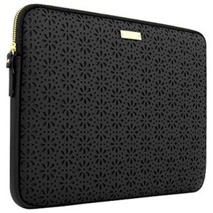 Kate Spade Laser Cut Floral Leather Laptop Case
